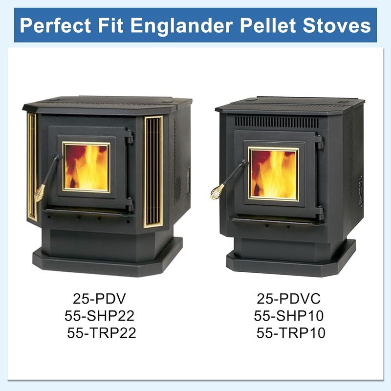 Criditpid Replacement PU-UCF204-12 Auger Bearing for Englander 25-PDVC, 55-SHP10, 25-PDV Pellet Stoves, 2 Pack Auger Bearings with Grease Fitting. - Image 2